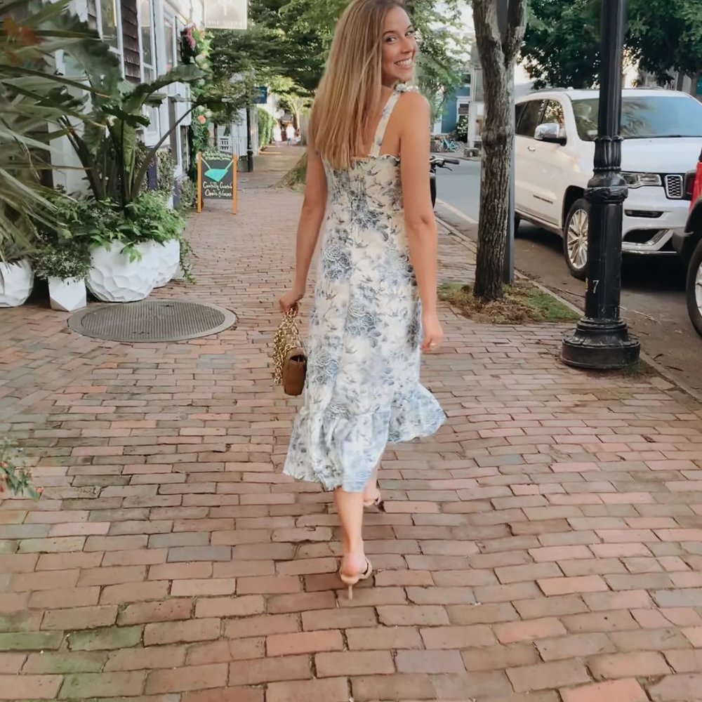 Reformation Nikita Dress in Pompadour - Picture 2 of 14